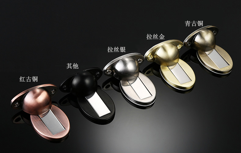 門吸五種顏色展示圖 門吸五種顏色展示圖