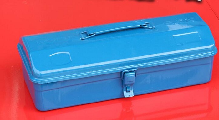 拉伸成型厚板工具箱正面圖