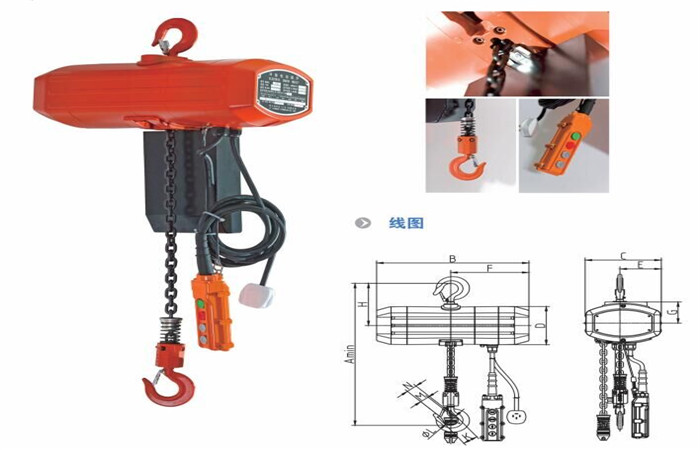 電動(dòng)葫蘆展示圖