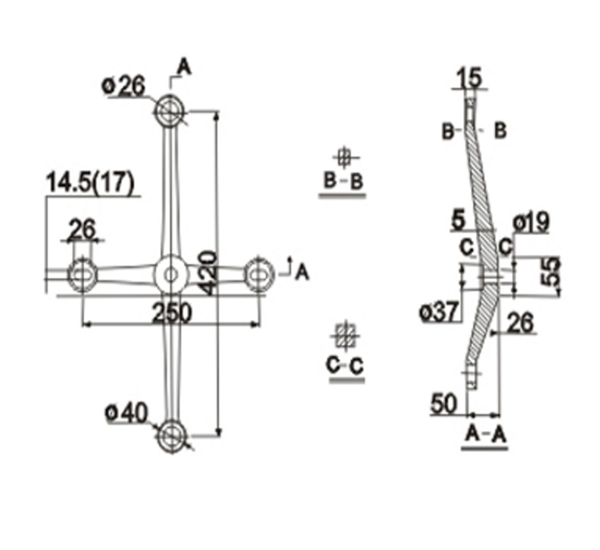 幕墻配件產(chǎn)品圖