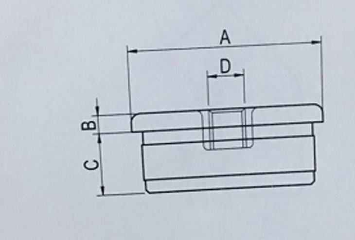 平面管帽結(jié)構(gòu)圖