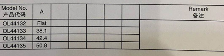 固定管托參數(shù)