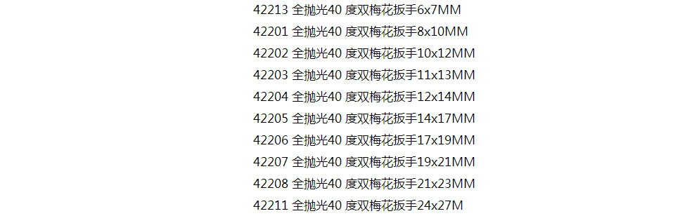 內(nèi)部規(guī)格展示